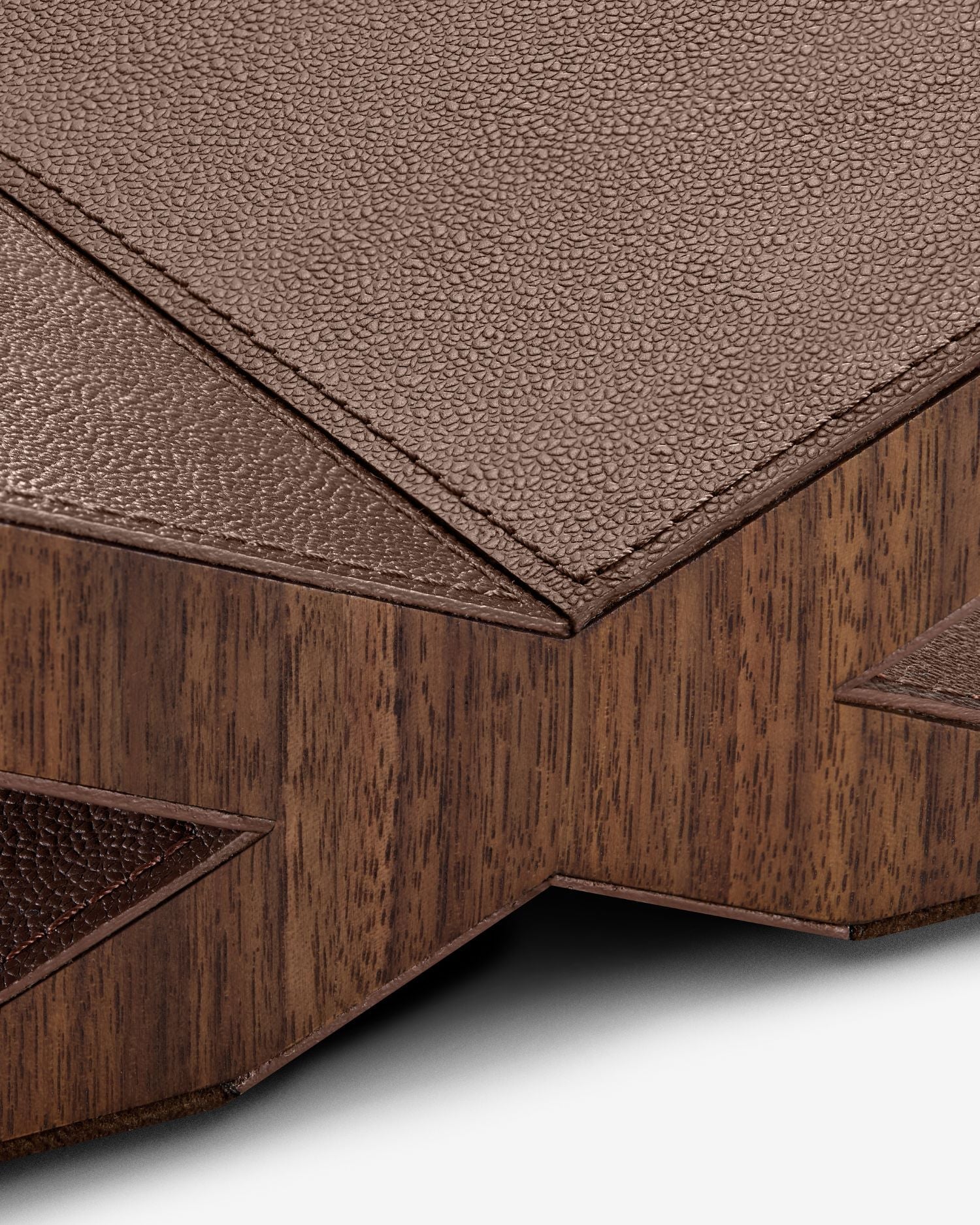 Culture Bookstand Display in Brown Leather | ASSOULINE AU