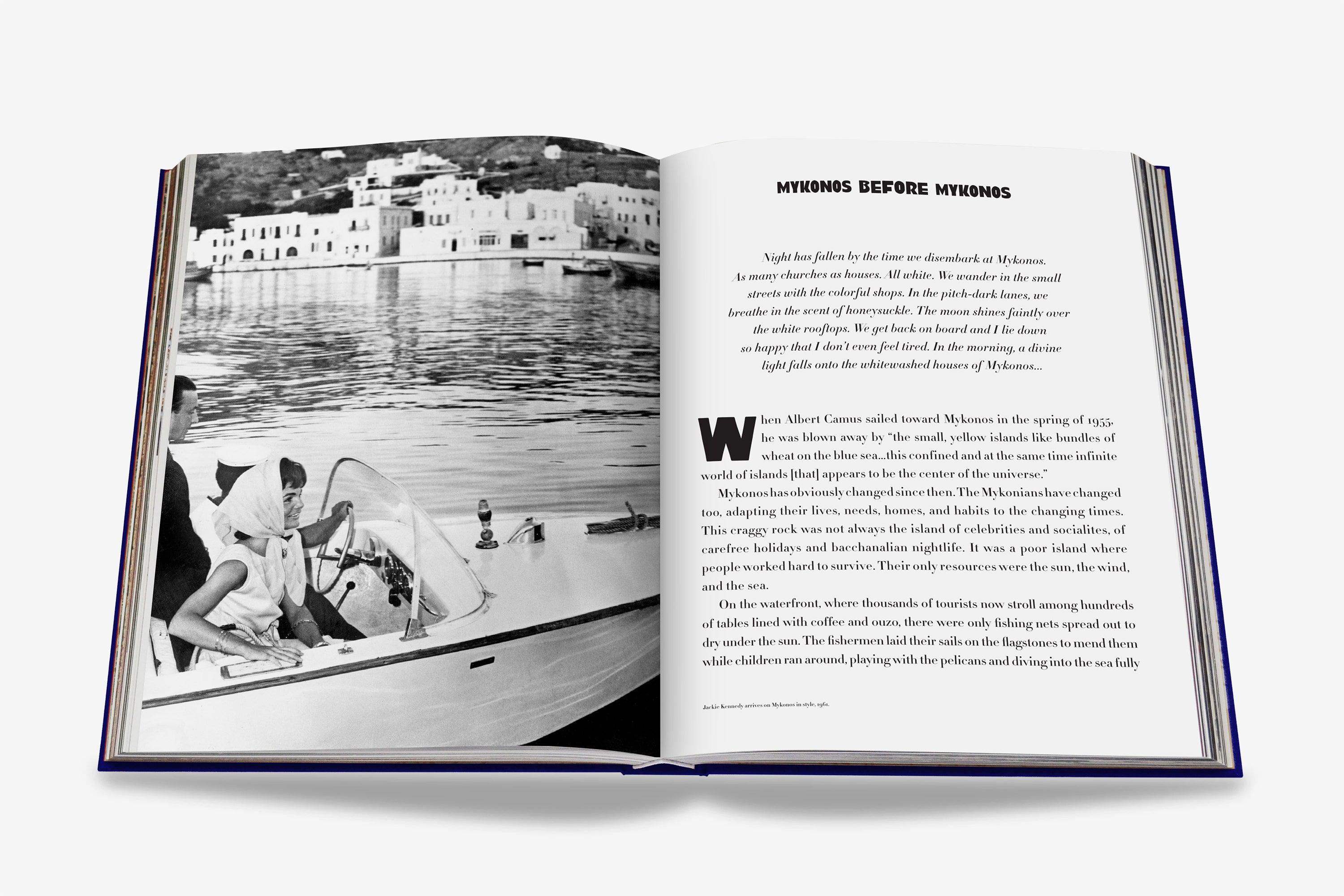 Mykonos Muse Coffee Table Book | ASSOULINE AU