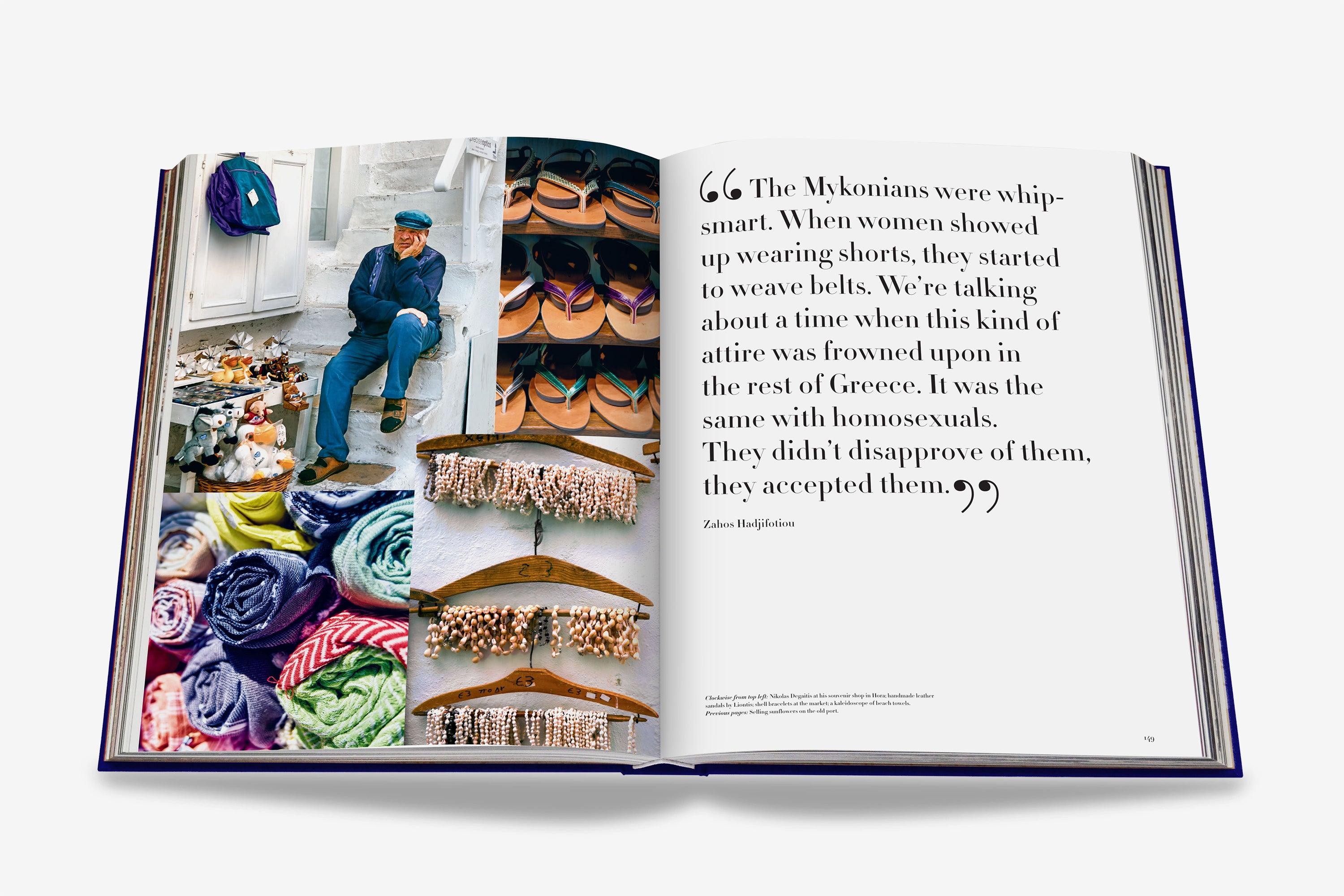MYKONOS MUSE ビジュアルブック Mykonos Muse Coffee Table Book | ASSOULINE