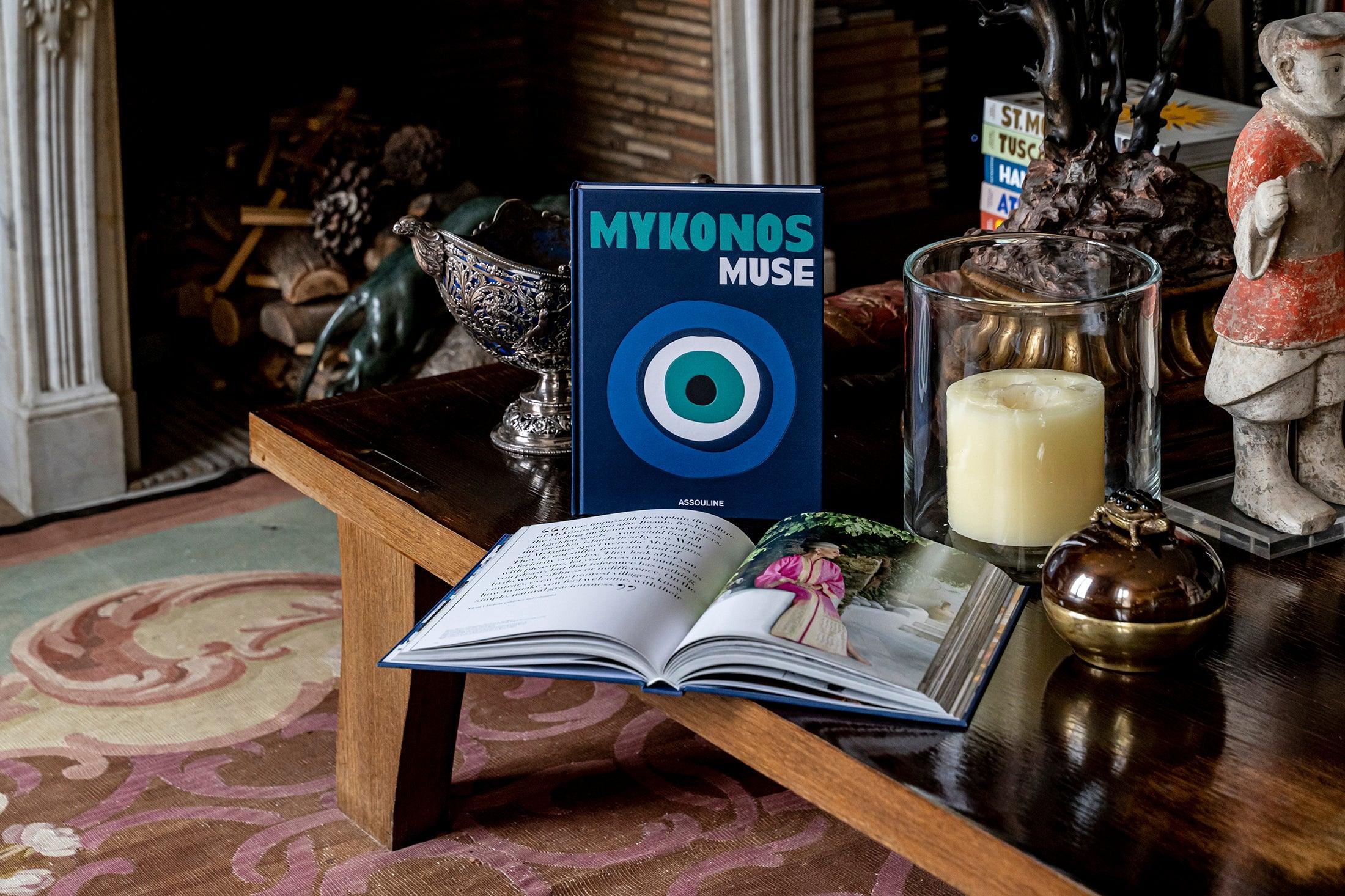Mykonos Muse Coffee Table Book | ASSOULINE AU